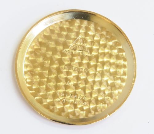 fig 5. WONDERFUL SOLID 9CT GOLD OMEGA CALIBRE 268 MENS VINTAGE WATCH C1963