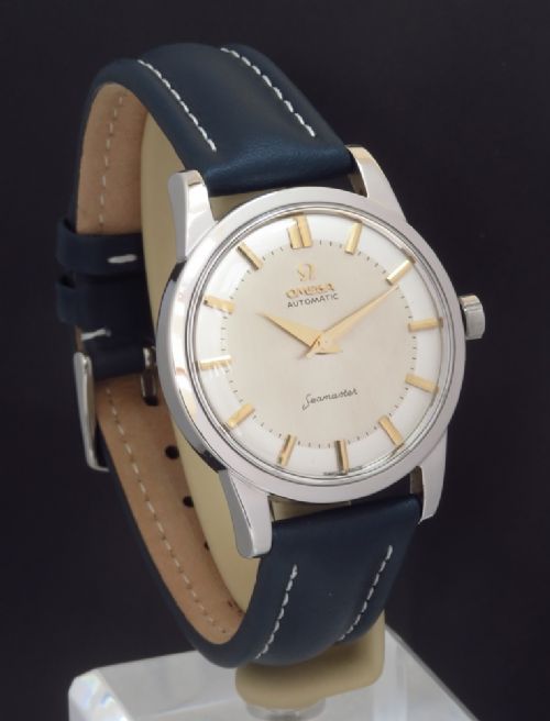 fig 3. WONDERFUL OMEGA SEAMASTER CALIBRE 501 AUTOMATIC OVERSIZE MENS VINTAGE WATCH C1958