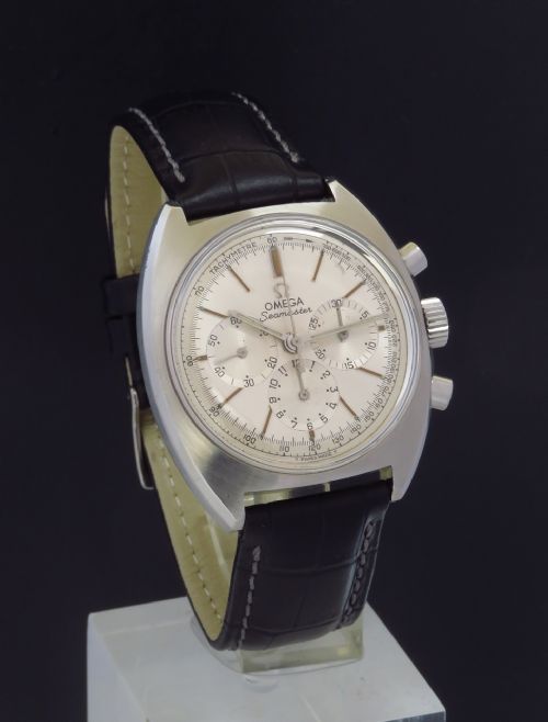 fig 2. RARE ORIGINAL OMEGA SEAMASTER CHRONOGRAPH CALIBRE 321 MENS VINTAGE WATCH C1966