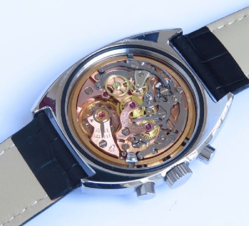 fig 5. RARE ORIGINAL OMEGA SEAMASTER CHRONOGRAPH CALIBRE 321 MENS VINTAGE WATCH C1966
