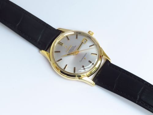 fig 6. MINT ORIGINAL SOLID 18CT GOLD OMEGA CONSTELLATION CHRONOMETER AUTOMATIC MENS VINTAGE WATCH C1964