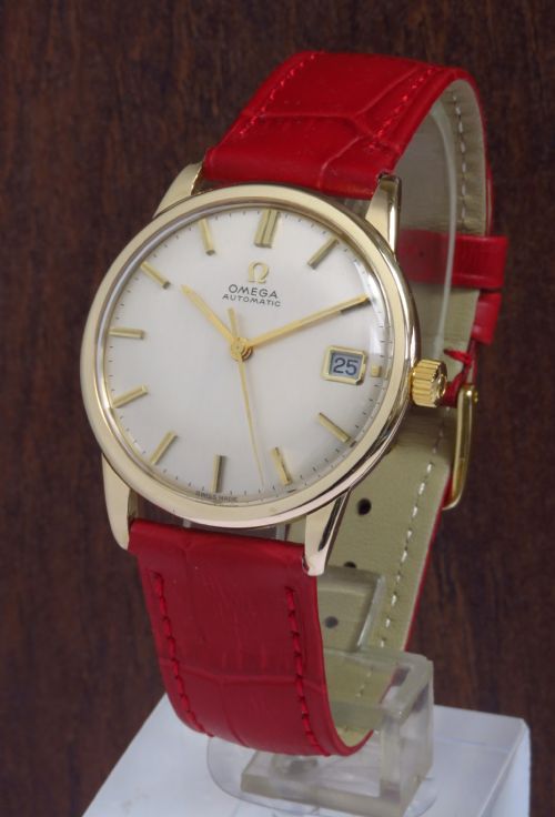 Solid 9ct Gold Omega Automatic Calibre 565 Mens Vintage Watch C1967