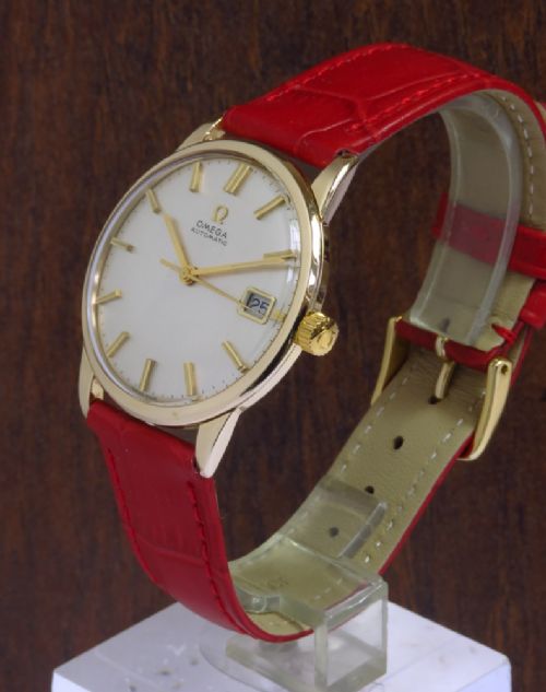 fig 1. SOLID 9CT GOLD OMEGA AUTOMATIC CALIBRE 565 MENS VINTAGE WATCH C1967