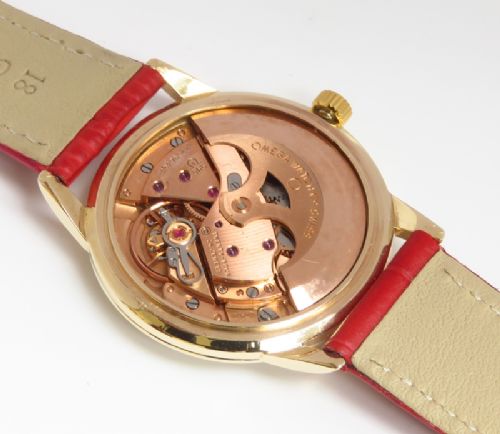 fig 5. SOLID 9CT GOLD OMEGA AUTOMATIC CALIBRE 565 MENS VINTAGE WATCH C1967