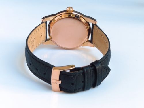 fig 3. SUPER RARE ORIGINAL SOLID 18CT 18K ROSE GOLD OMEGA SEAMASTER AUTOMATIC CHRONOMETER MARK 1 MENS VINTAGE WATCH C1949-50
