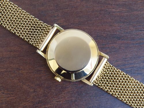fig 5. SUPERB SOLID 9CT GOLD OMEGA DE VILLE AUTOMATIC CALIBRE 552 MENS VINTAGE WATCH C1964
