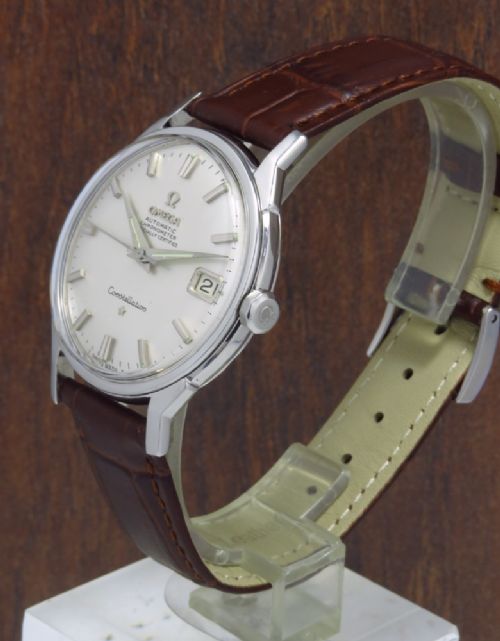 fig 1. WONDERFUL OMEGA CONSTELLATION AUTOMATIC CHRONOMETER DATE CALIBRE 564 MENS VINTAGE WATCH C1967