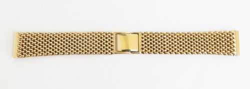 Solid 9ct Gold Watch Bracelet Strap C1966