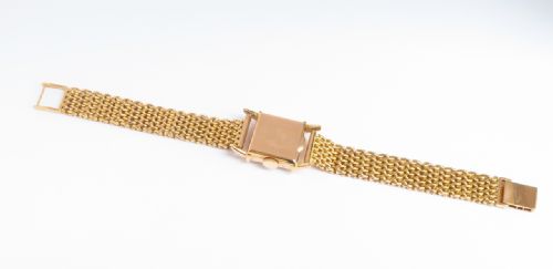 fig 6. SOLID 18CT 18K ROSE GOLD VACHERON CONSTANTIN LADIES COCKTAIL WATCH. CALIBRE 153. c1950-51