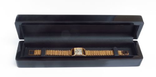 fig 7. SOLID 18CT 18K ROSE GOLD VACHERON CONSTANTIN LADIES COCKTAIL WATCH. CALIBRE 153. c1950-51