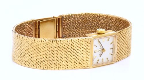 fig 5. BEAUTIFUL SOLID 9CT GOLD LADIES OMEGA COCKTAIL WATCH WITH BOX AND PAPERWORK C1968
