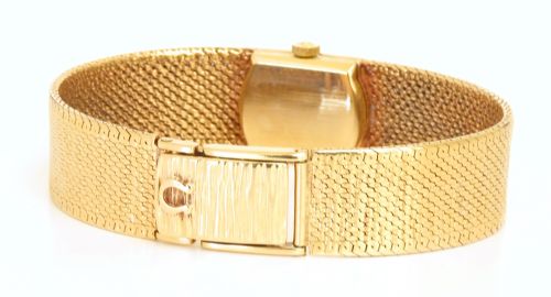 fig 7. BEAUTIFUL SOLID 9CT GOLD LADIES OMEGA COCKTAIL WATCH WITH BOX AND PAPERWORK C1968