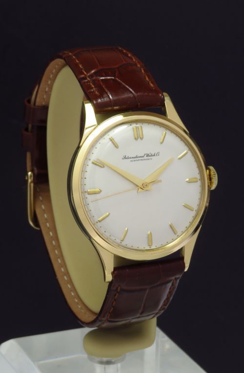 Stunning Solid 18ct 18k International Watch Company Iwc Calibre 89 Mens Vintage Watch C1956