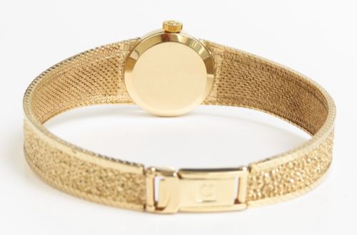 fig 4. BEAUTIFUL MINT CONDITION SOLID 9CT GOLD OMEGA LADIES COCKTAIL WATCH WITH BOX C1951