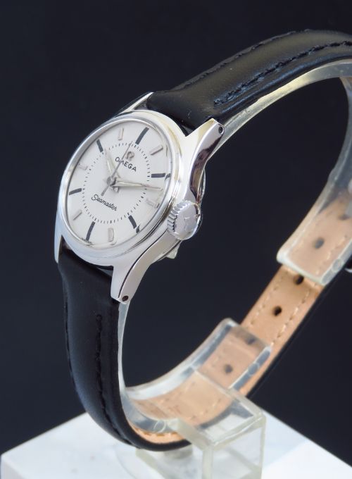 fig 2. SUPERB RARE EARLY OMEGA SEAMASTER MARK 1 LADIES VINTAGE WATCH C1952