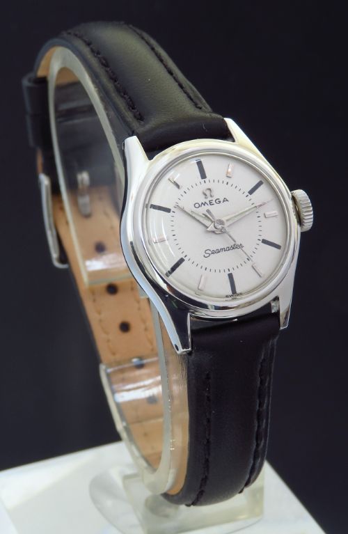 fig 3. SUPERB RARE EARLY OMEGA SEAMASTER MARK 1 LADIES VINTAGE WATCH C1952