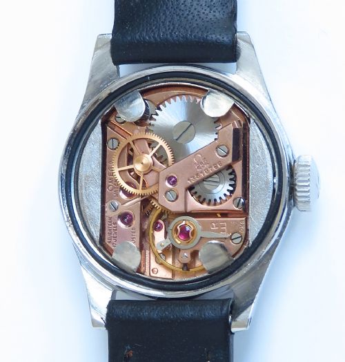 fig 5. SUPERB RARE EARLY OMEGA SEAMASTER MARK 1 LADIES VINTAGE WATCH C1952