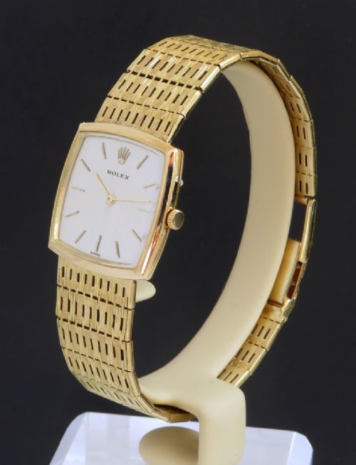 fig 1. STUNNING LARGE SOLID 18CT 18K ROLEX LADIES COCKTAIL WATCH C1966