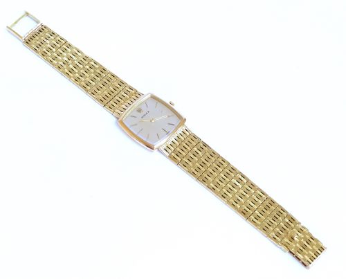 fig 8. STUNNING LARGE SOLID 18CT 18K ROLEX LADIES COCKTAIL WATCH C1966