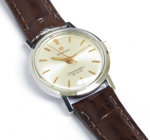 fig 3. SUPERB ORIGINAL OMEGA SEAMASTER DE VILLE LADIES WATCH C1965