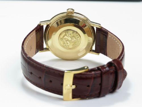 fig 3. SOLID 18CT 18K OMEGA SEAMASTER AUTOMATIC WITH DATE MENS VINTAGE WATCH C1965