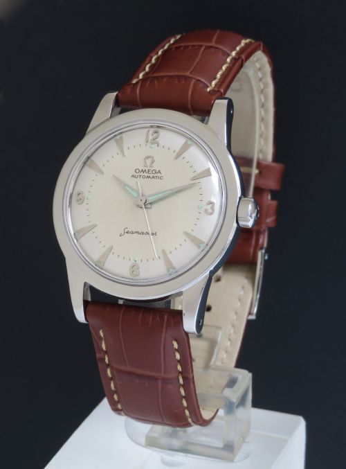 Early Omega Seamaster Automatic Bumper Mens Vintage Watch C1949