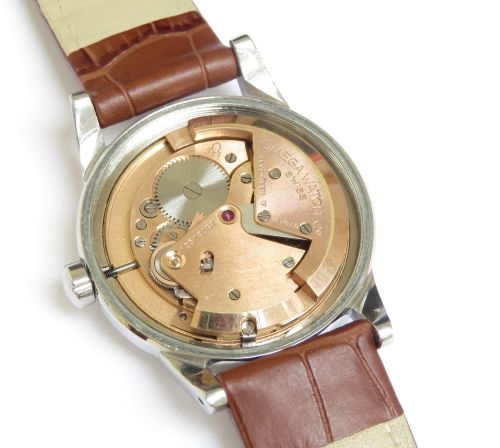 fig 5. EARLY OMEGA SEAMASTER AUTOMATIC BUMPER MENS VINTAGE WATCH C1949