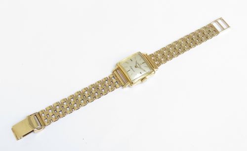 fig 2. VERY RARE SOLID 18CT OMEGA LADYMATIC LADIES COCKTAIL WATCH WITH BOX AND PAPERWORK C1964