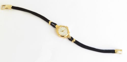 fig 3. BEAUTIFUL SOLID 18CT 18K GOLD ROLEX PRECISION LADIES COCKTAIL WATCH C1959