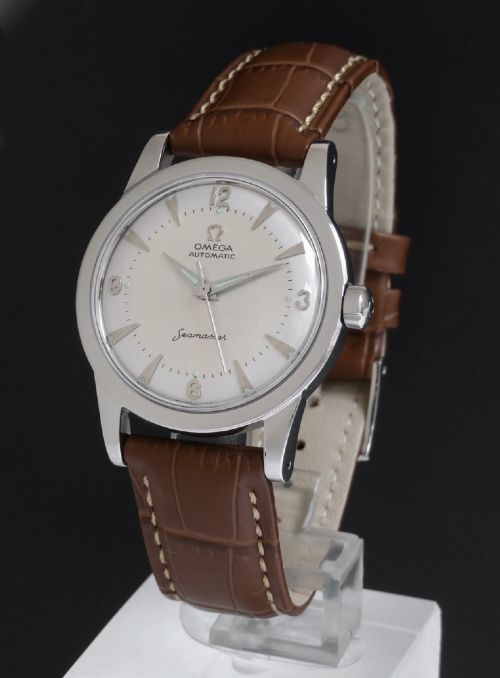 fig 1. EARLY OMEGA SEAMASTER AUTOMATIC BUMPER MENS VINTAGE WATCH C1949