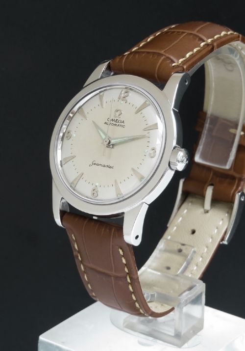 fig 2. EARLY OMEGA SEAMASTER AUTOMATIC BUMPER MENS VINTAGE WATCH C1949