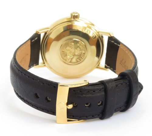 fig 4. WONDERFUL SOLID 18CT GOLD OMEGA SEAMASTER DE VILLE AUTOMATIC MENS VINTAGE WATCH C1964