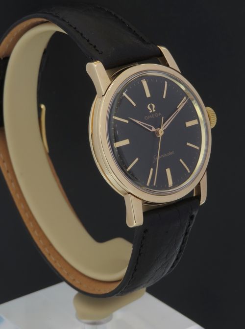 fig 2. SOLID 9CT GOLD OMEGA SEAMASTER CALIBRE 520 MENS VINTAGE WATCH C1959