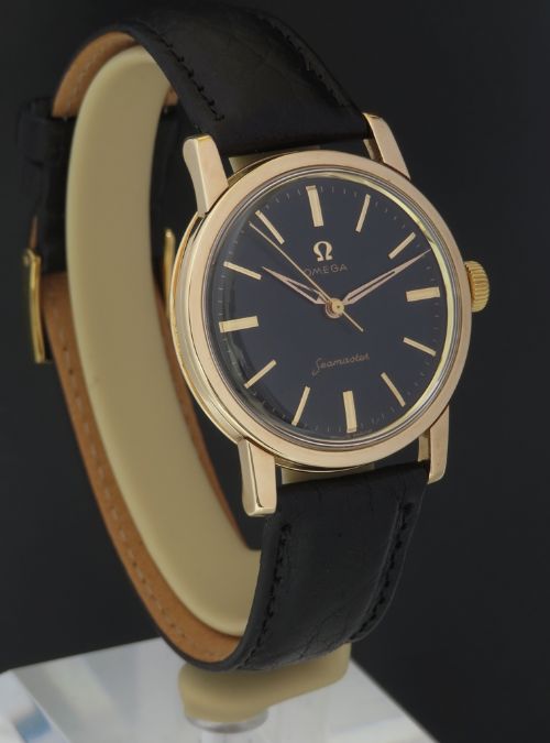 fig 3. SOLID 9CT GOLD OMEGA SEAMASTER CALIBRE 520 MENS VINTAGE WATCH C1959