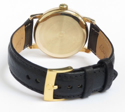 fig 4. SOLID 9CT GOLD OMEGA SEAMASTER CALIBRE 520 MENS VINTAGE WATCH C1959