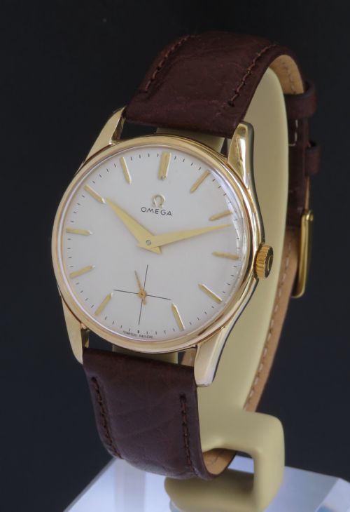 Superb Solid 9ct Gold Omega Calibre 268 Mens Vintage Watch C1963