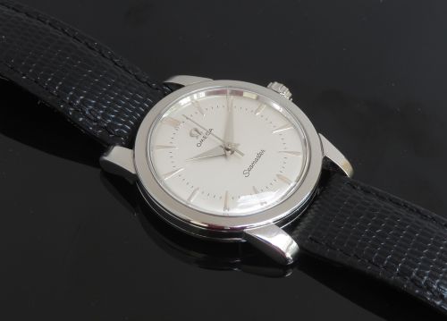 fig 4. SUPERB OMEGA SEAMASTER CALIBRE 420 MENS VINTAGE WATCH C1954