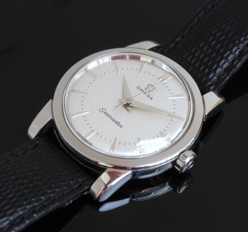 fig 5. SUPERB OMEGA SEAMASTER CALIBRE 420 MENS VINTAGE WATCH C1954