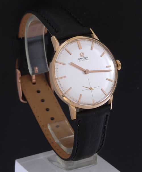 fig 3. ORIGINAL SOLID 18CT 18K ROSE GOLD OMEGA CENTURY CALIBRE 269 MENS VINTAGE WATCH C1964