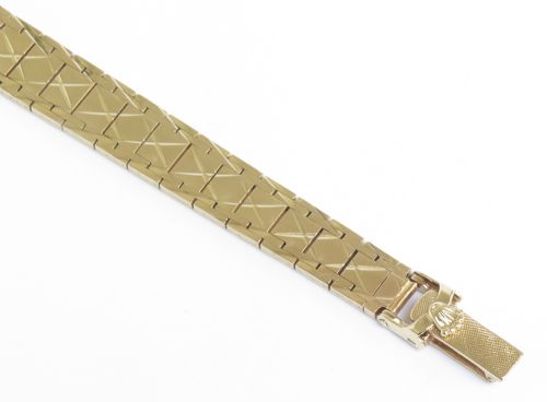 fig 4. BEAUTIFUL SOLID 9CT GOLD ROLEX PRECISION LADIES COCKTAIL WATCH C1965