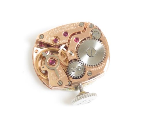 fig 7. BEAUTIFUL SOLID 18CT 18K WHITE GOLD OMEGA LADIES COCKTAIL WATCH C1955