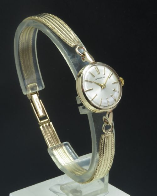 fig 3. VERY PRETTY SOLID 9CT GOLD LADIES VINTAGE WATCH BY GARRARD THE CROWN JEWELLERS C1968