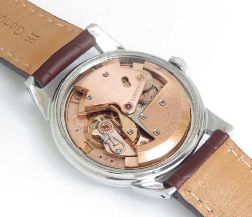 fig 5. RARE OMEGA SEAMASTER CALENDAR MARK 1 BUMPER AUTOMATIC MENS VINTAGE WAQTCH C1950