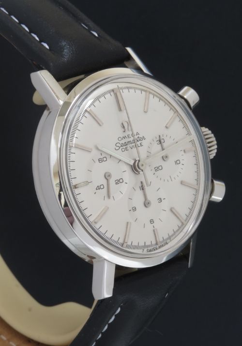 fig 3. LEGENDARY OMEGA SEAMASTER DE VILLE CHRONOGRAPH CALIBRE 321 MENS VINTAGE WATCH C1966-67