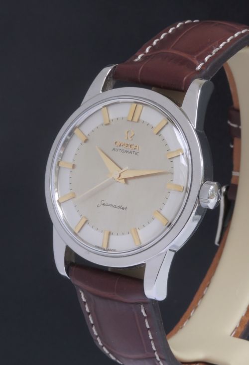 fig 1. WONDERFUL OMEGA CALIBRE 501 AUTOMATIC OVERSIZE MENS VINTAGE WATCH C1958