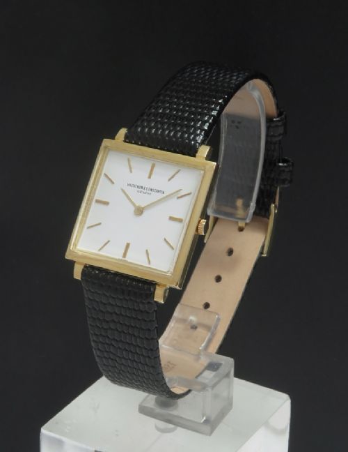 fig 1. EXCEEDINGLY RARE SOLID 18CT GOLD VACHERON CONSTANTIN ULTRA FINE GENTS VINTAGE WATCH C1959-60