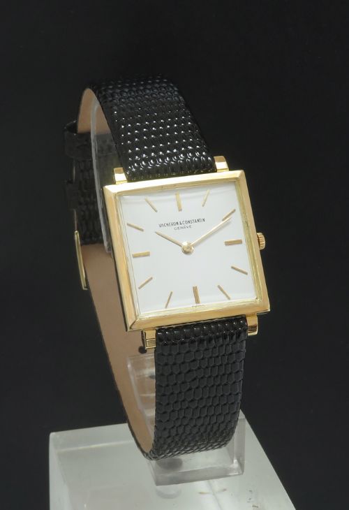 fig 3. EXCEEDINGLY RARE SOLID 18CT GOLD VACHERON CONSTANTIN ULTRA FINE GENTS VINTAGE WATCH C1959-60