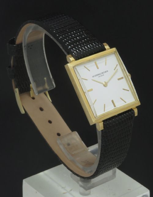 fig 4. EXCEEDINGLY RARE SOLID 18CT GOLD VACHERON CONSTANTIN ULTRA FINE GENTS VINTAGE WATCH C1959-60