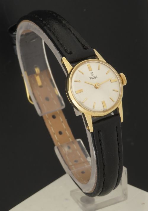 fig 1. LOVELY SOLID 18CT 18K ROLEX TUDOR LADIES COCKTAIL WATCH