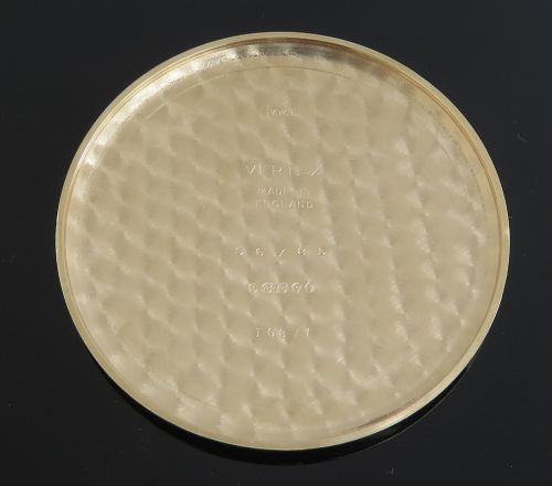 fig 6. MINT CONDITION SOLID 9CT ART DECO POCKET WATCH BY GARRARD THE CROWN JEWELLERS WITH ORIGINAL FITTED BOX C1964